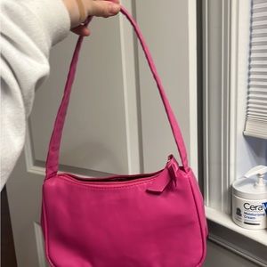 Baguette bag bundle , pink, teal,  cream